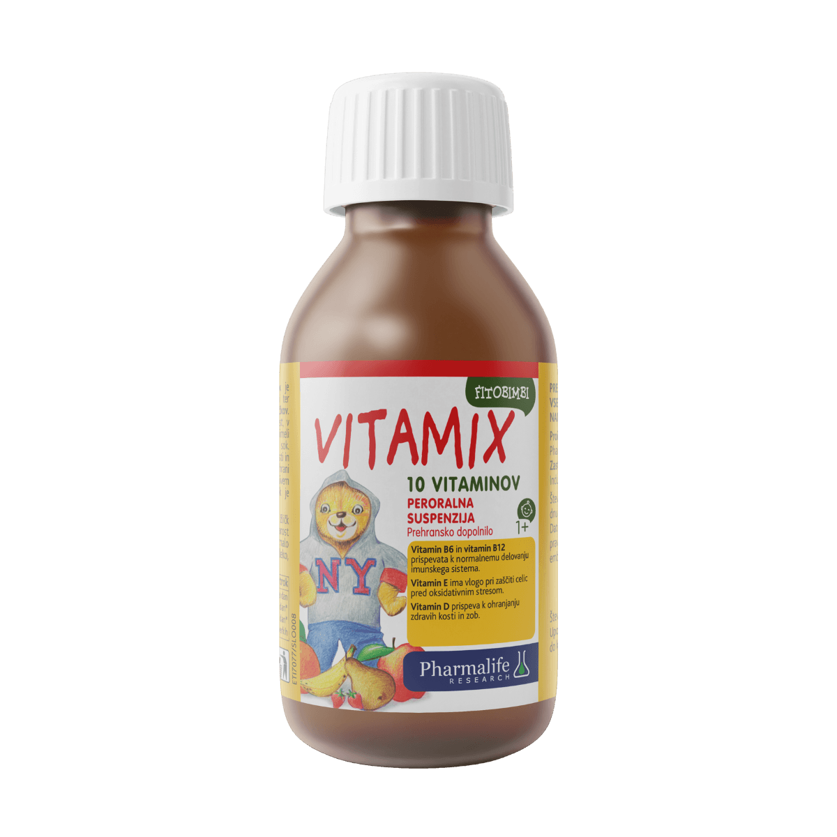 Fitobimbi VITAMIX suspenzija obogatena z vitamini za otroke (2)