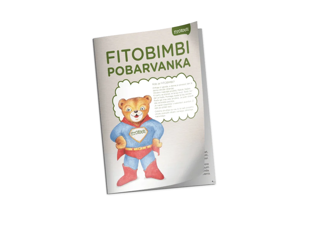 Fitobimbi pobarvanka za otroke