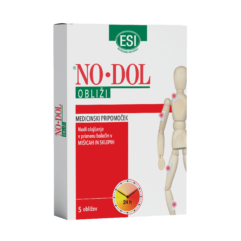 Nodol Obliži 5 kos - pri bolečinam v križu