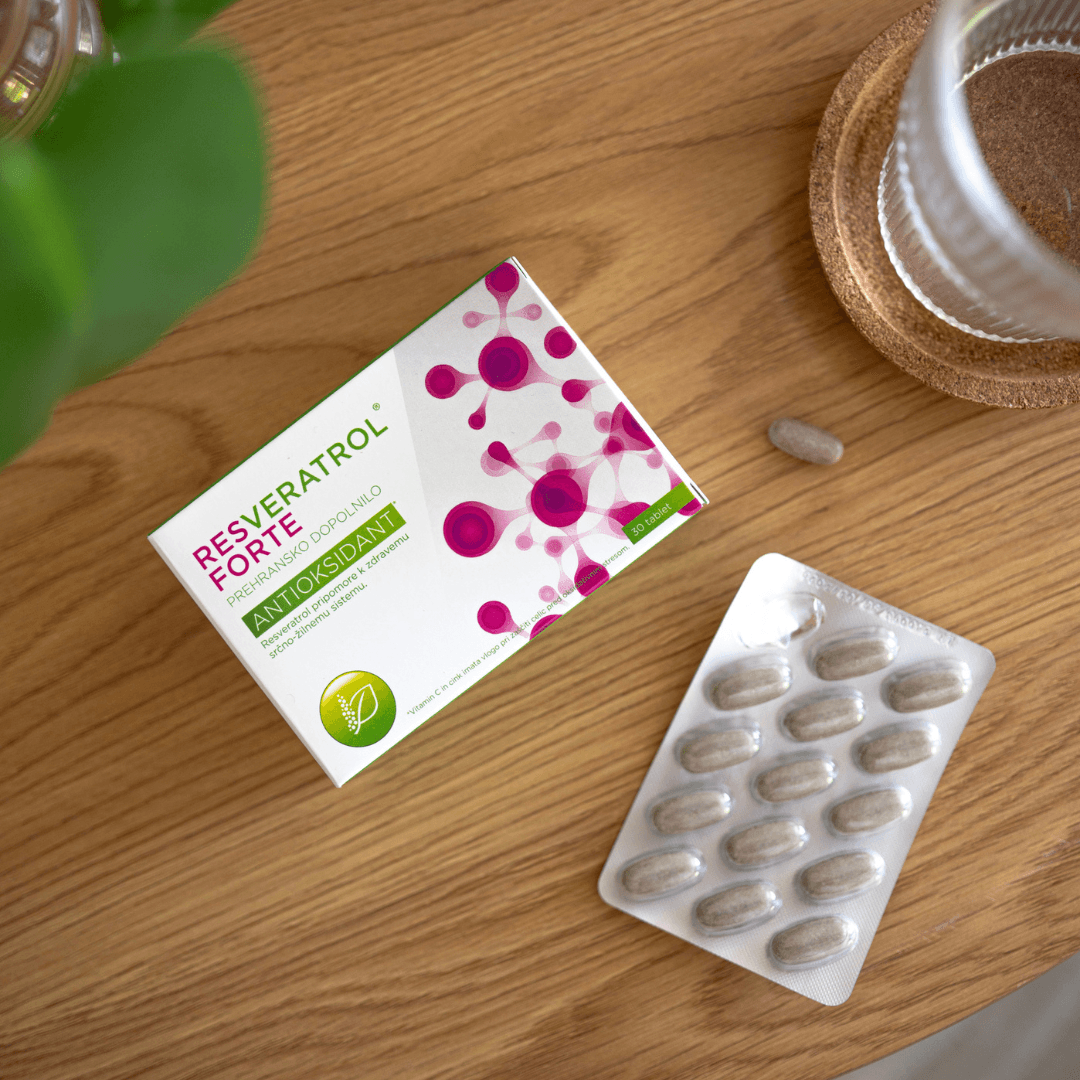 Resveratrol antioksidant za mladost, srce in ožilje (1)