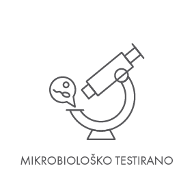 Mikrobiološko testiran.