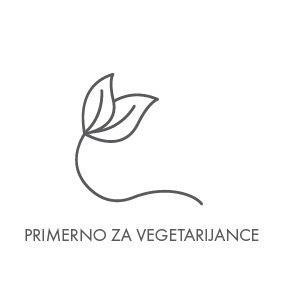 Primerno za vegetarijance.
