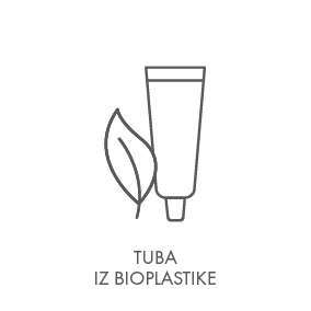 I'AM GREEN tuba iz bioplastike.