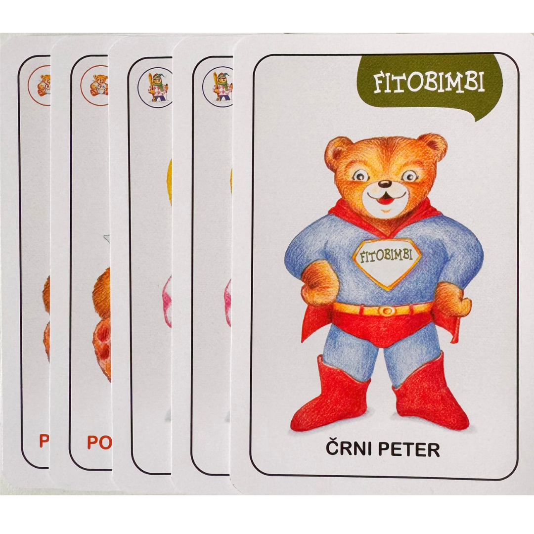 Fitobimbijeve igralne karte Črni Peter