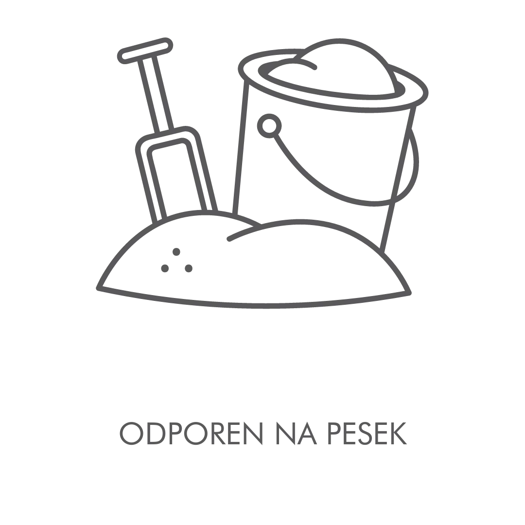Odporen na pesek.