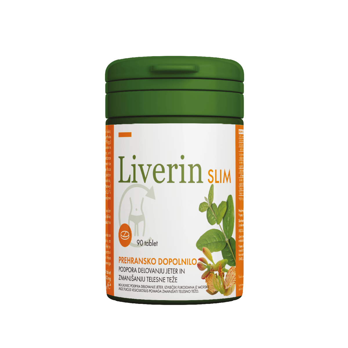Liverin SLIM - prehransko dopolnilo_ maksimizira izgubo kilogramov, povečuje občutek sitosti in izboljšuje presnovo_izdelek
