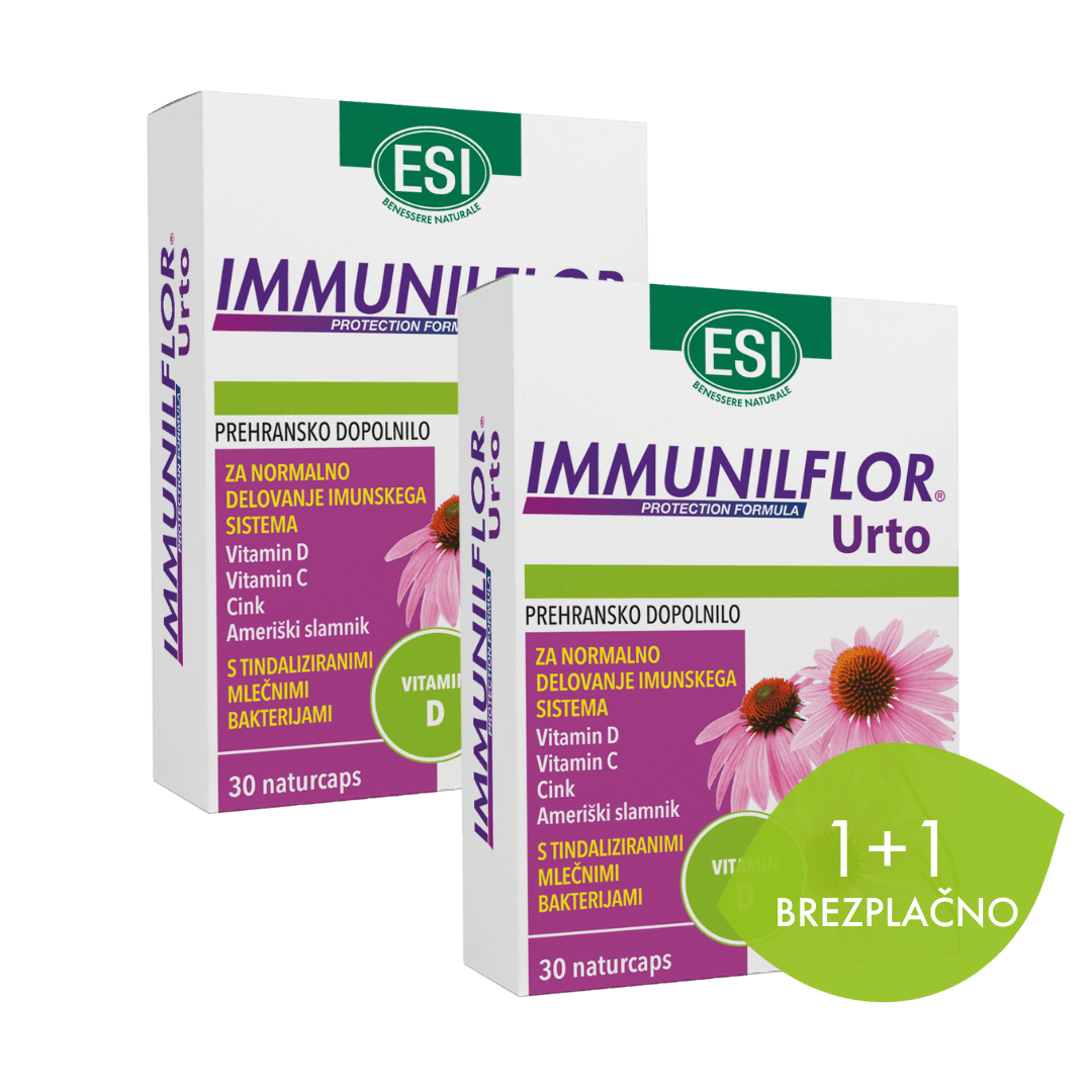 Podpora imunskemu sistemu z vitamini, minerali, dobrimi bakterijami in naravnimi učinkovinami